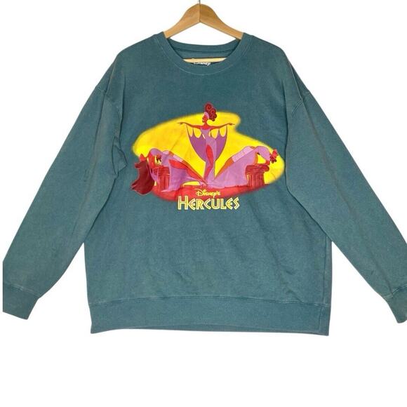 Disney Hercules Sweatshirt Womens XL Kidcore‎ Nostalgia Retro Casual Loungewear - Picture 2 of 7